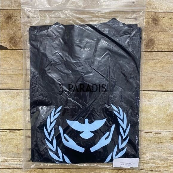 3.Paradis Ana T-shirt in Black - Picture 3 of 4